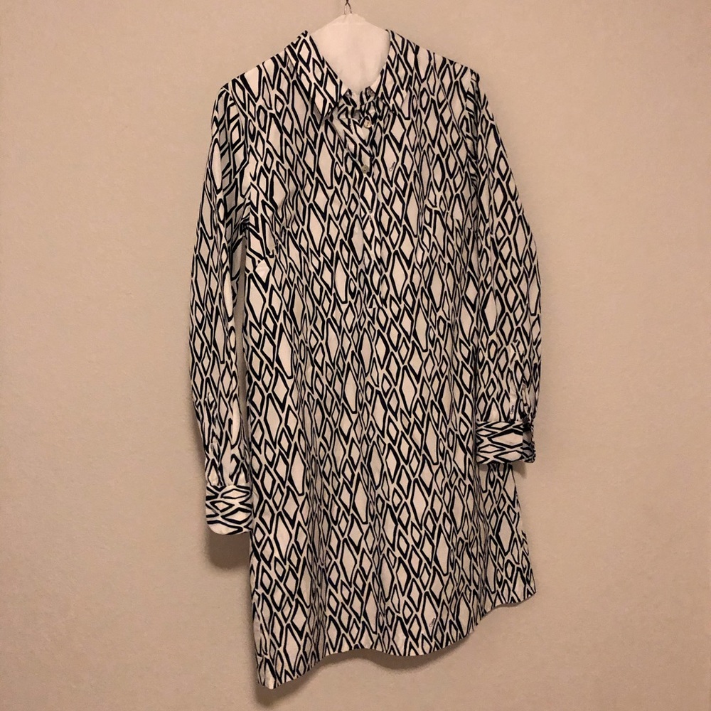 Shirt Dress with Belt - Diane Von Furstenberg